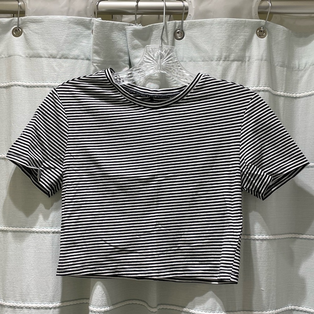 Pac Sun Striped Crop Top